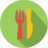Restaurante vegane icon