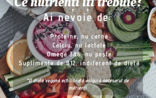 Dieta vegană: mituri despre nutrienți